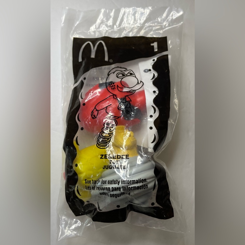 2006 Doogal McDonald’s Happy Meal Toy New In Package, #1 Zebedee